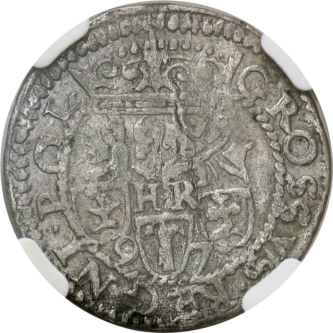 Zygmunt III Waza. Grosz 1597, Poznań NGC VF (MAX) - RZADKOŚĆ R7